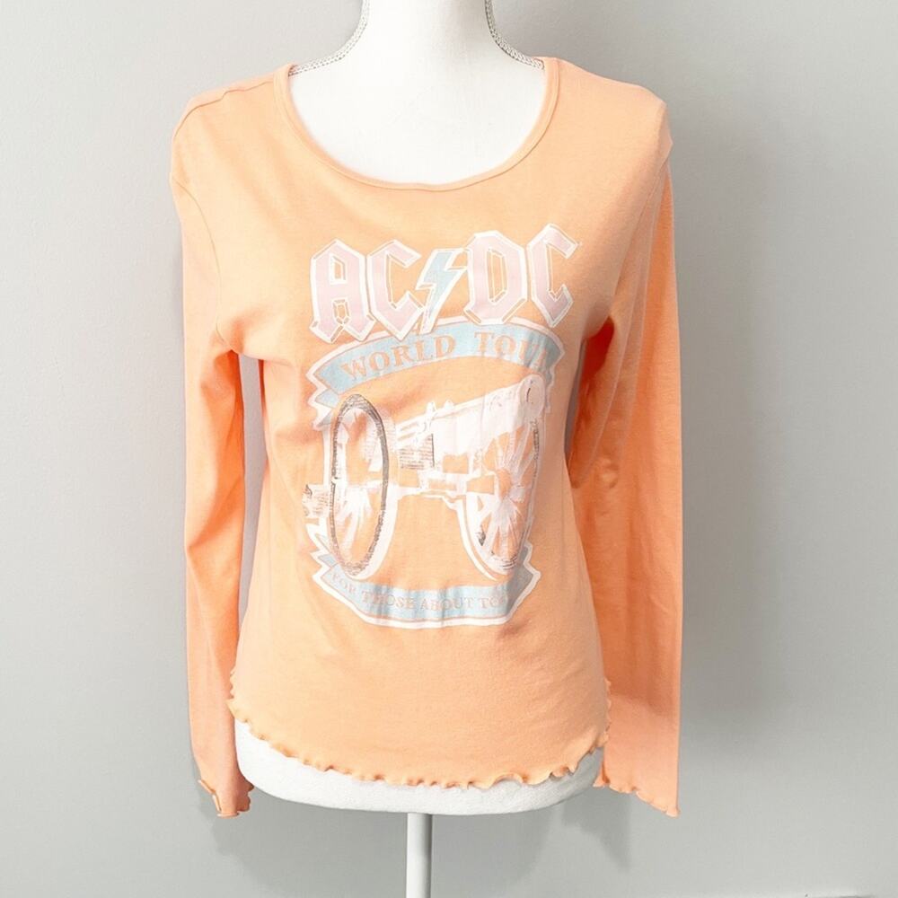 AC/DC for those about to rock opera long sleeve graphic tee concert music
